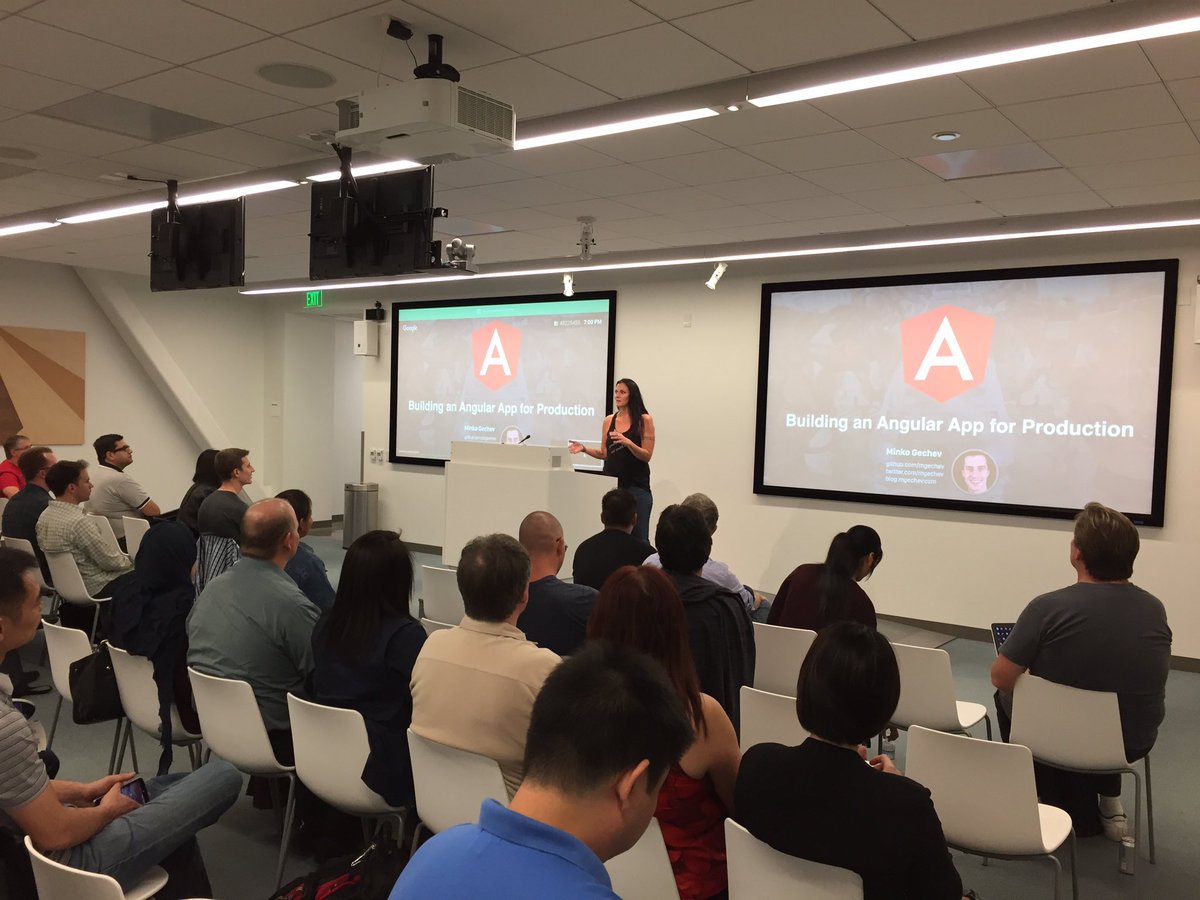 AngularJSOC's tweet image. Learning about "Building Angular Applications For Production" @mgechev 🤓👌@jules_kremer #Angular2