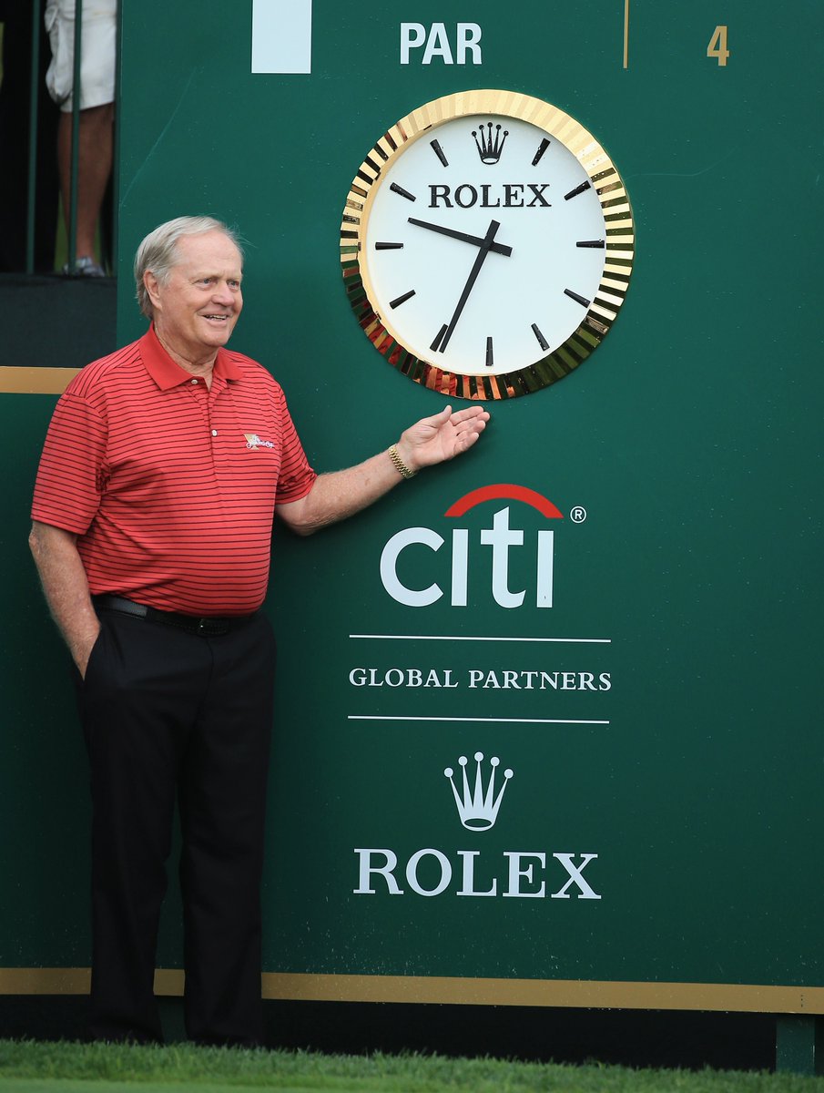 GolfChannel's tweet photo. "We cannot take five hours to play. No other sport does. We need to play the game in 3-3.5 hours" - @jacknicklaus: https://t.co/OgvKJ85Mst https://t.co/aeBgRedwqn