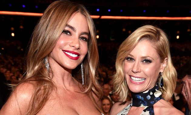 julie bowen feud rumors simple wears sofia vergara clothes ellen