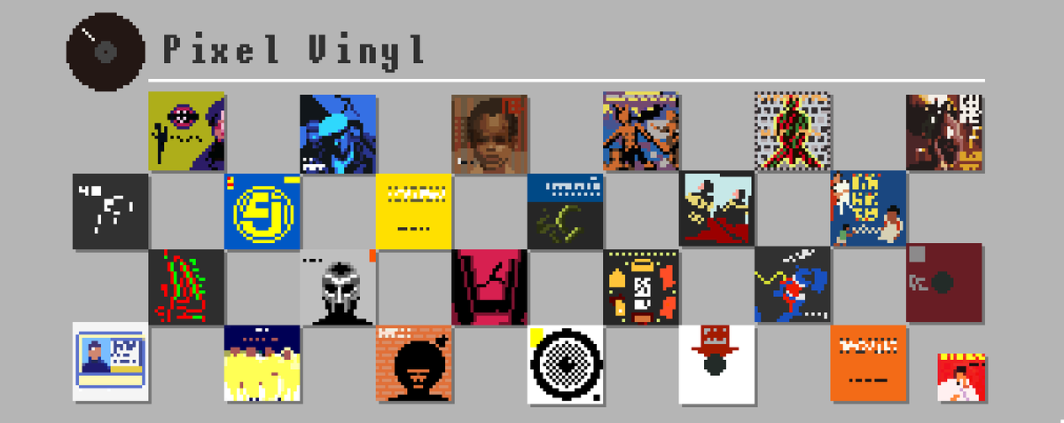 ドット 絵柄 pixelart #ドット絵 #hiphop ジャケット増えました