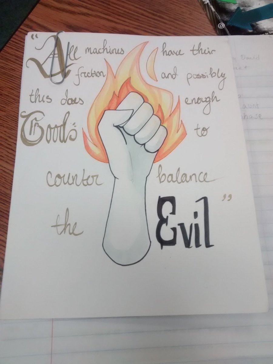 MsBal4EVA's tweet photo. Reading "Civil Disobedience" in #APEngLang  Our words, our tone, our message, and our voice matters, so does yours. #ThoreaubackThursday https://t.co/5kT2Vasz7V