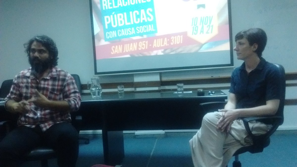 plclavero's tweet photo. Dos grandes rompiendo esquemas. Gracias @melaniazilic y @nicolascorizzo  por contarnos #rrppconcausasocial https://t.co/KpntEuGeaL