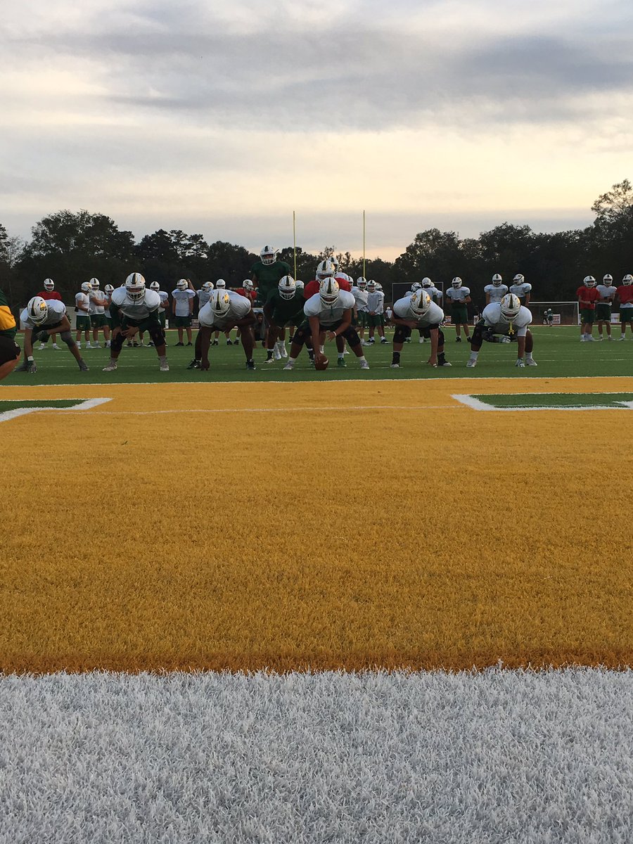 Walker_Wildcats's tweet photo. Final walk through for tomorrow's night game vs. @OuachitaLions #AlwaysBelieve https://t.co/IUOBpfSezW
