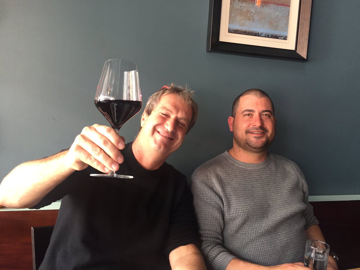 Lunch with #bibigraetz and <a href="/AlexCasella12/">Alex Casella</a> at Oakland's #Belotti   Great pasta, great wine, great people!  #lustforwine