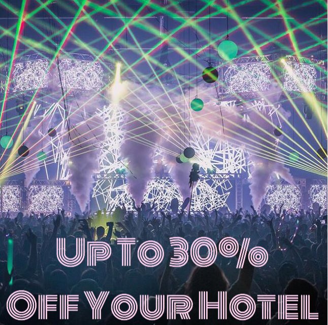 Hey guys!👊💯 Save up to 30% on your hotel purchases for any shows/festivals by clicking the link below! Happy raving! plurbunniestravel.com