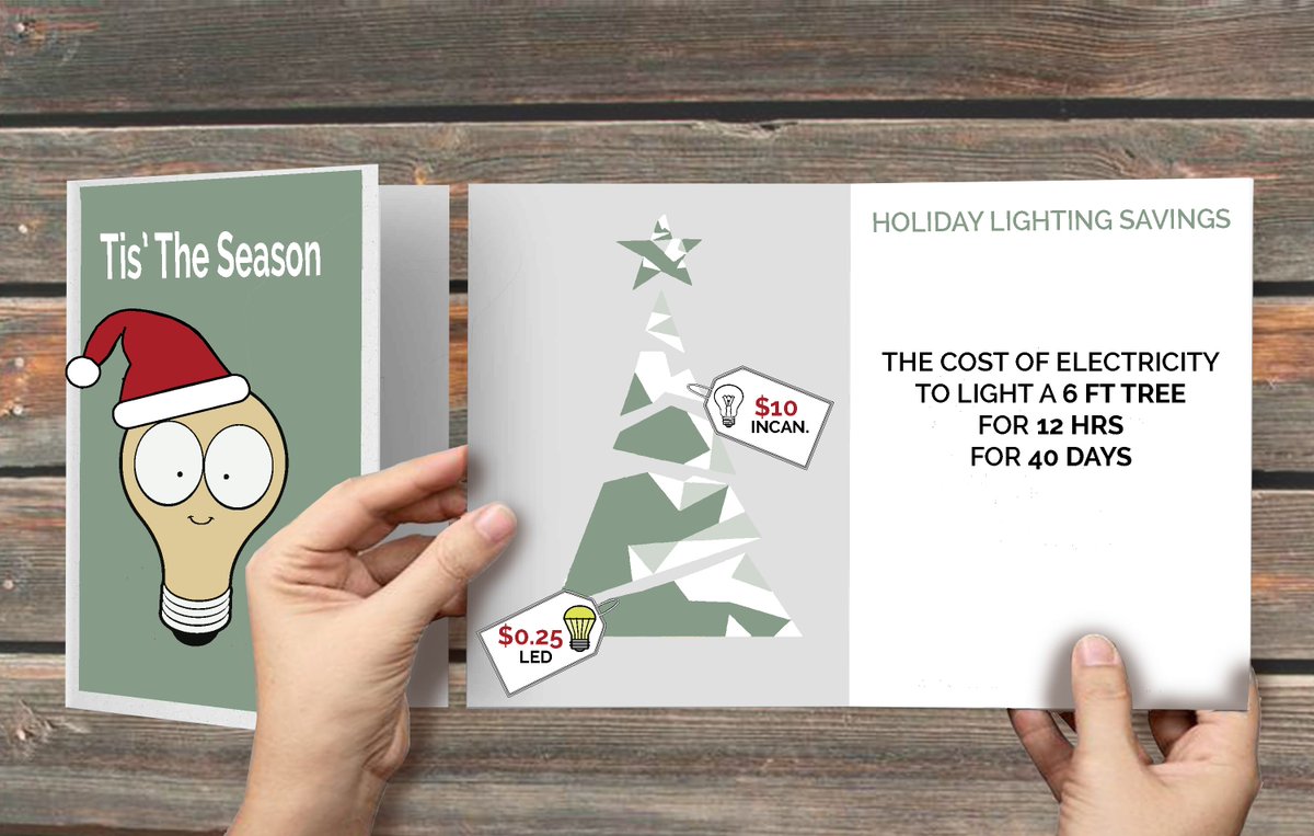 _efargo's tweet photo. The holidays are just around the corner! Get to know what LEDs can do for your holiday lighting savings! #efargo https://t.co/9L5euyYSRm