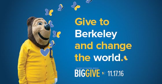 BerkeleyCDSS's tweet image. The Big Give is coming on Nov. 17! Help support Berkeley #datascience education. #BerkeleyDataSci #CalBigGive