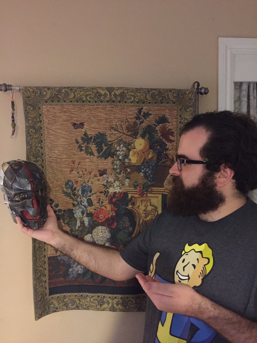 NostraThom's tweet photo. Alas, poor Corvo! I knew him, Emily. #Dishonored2 https://t.co/eiOKpMLiEY