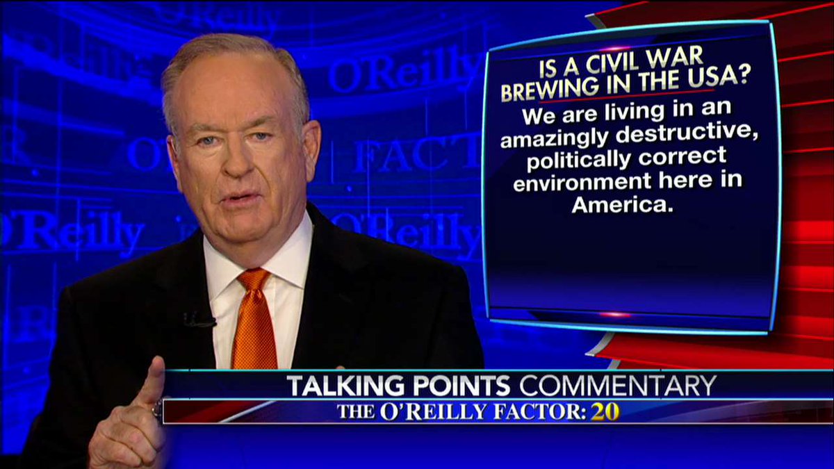 FoxNews's tweet photo. .@oreillyfactor: “Just because something offends you, doesn’t mean you have the right to hurt or destroy.” #oreillyfactor https://t.co/cvwUCq0olX