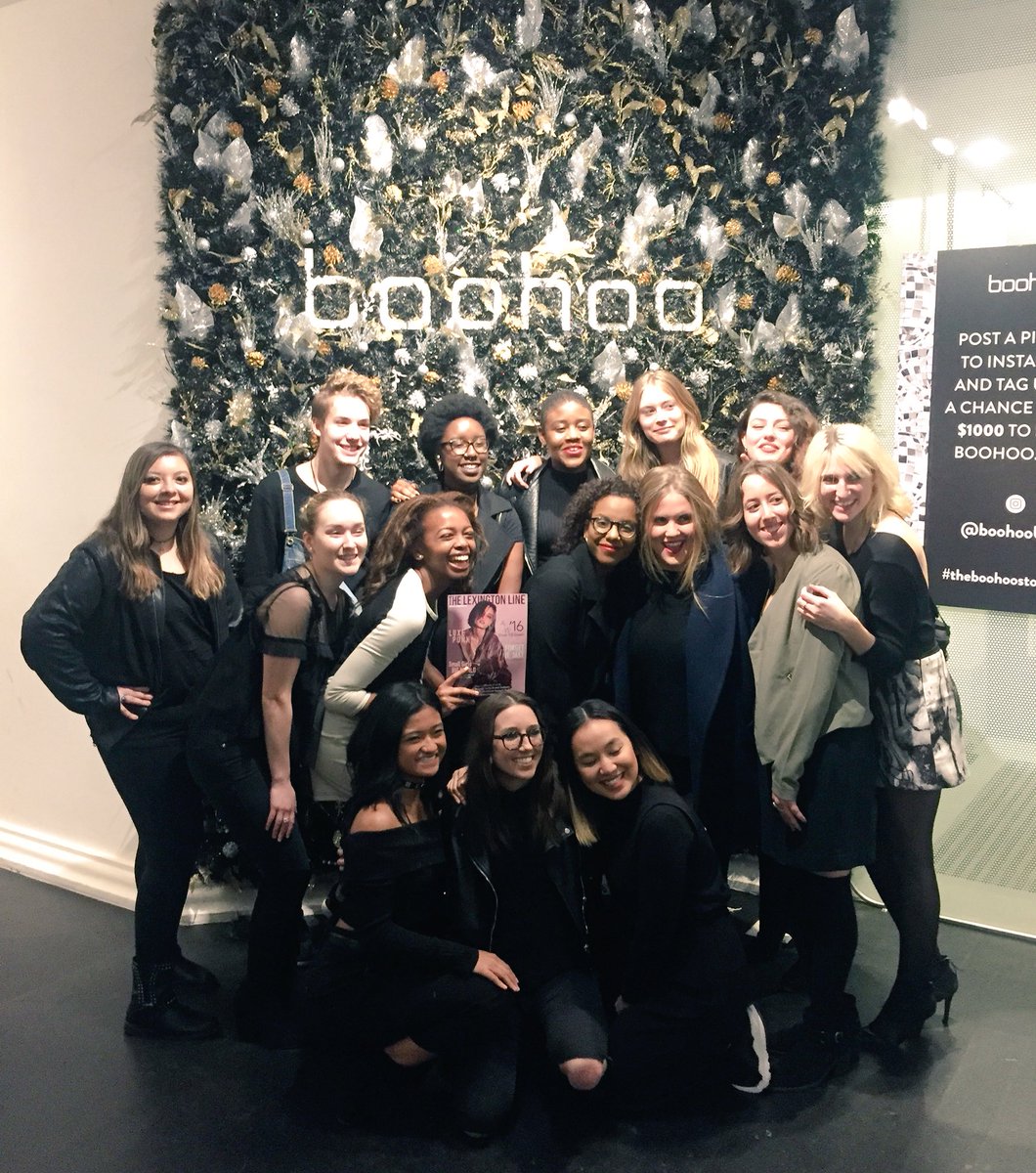 boohooUSA's tweet image. Big thanks and congrats to the @lexingtonline team on their magazine launch! 🌟🌟 #theboohoostoreNYC #LexLine