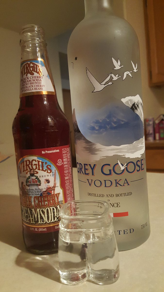 JustBitterAwful's tweet photo. Time to relax it's my #Friday. No clubs
or parties for me. Just my hair in a bun, episodes of Lost &amp; #GreyGooseVodka
#adulting #treatyoself https://t.co/YDrxU0h8eD