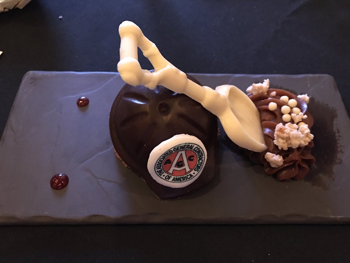 Nice dessert! #agcawards