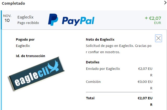 DLCGokustian's tweet photo. #EagleClix paga por #paypal !!
▶️ EagleClix Vídeo Tutorial → https://t.co/D6zk10ULLD https://t.co/kAM5zfNboy