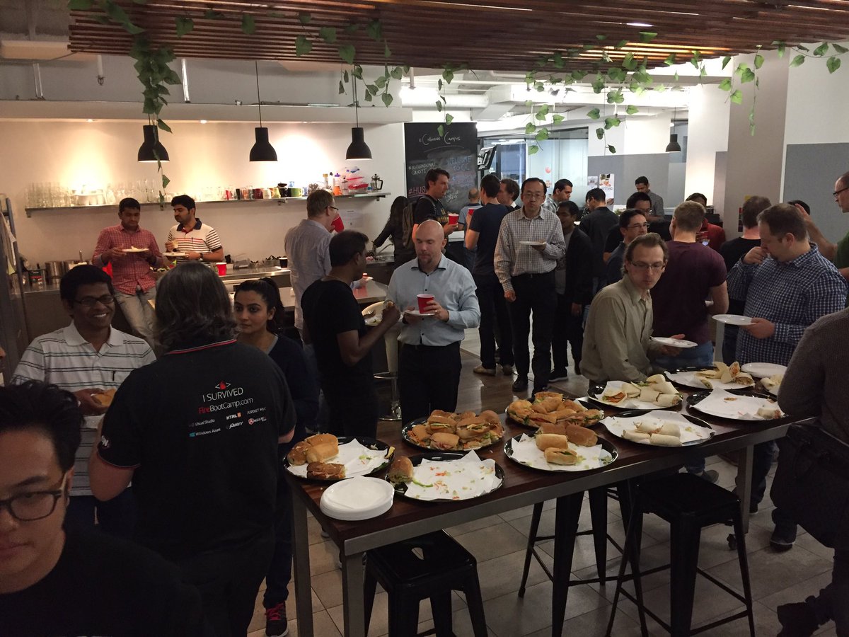 StavrosTheGeek's tweet image. It&apos;s lunch time at #AngularSuperpowers thanks to @SSW_TV with @adamstephensen &amp;amp; @dunchunter