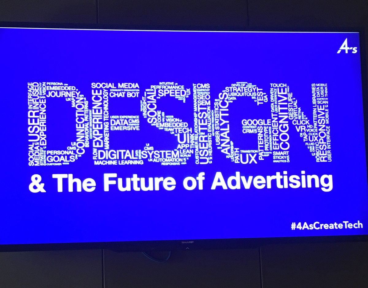 phenomenon's tweet image. &quot;Clients need us to behave as their startup.&quot; Insights from our own @dezigal at @4As #CreateTech today w/ @cjammet @lsnrae @dustincallif