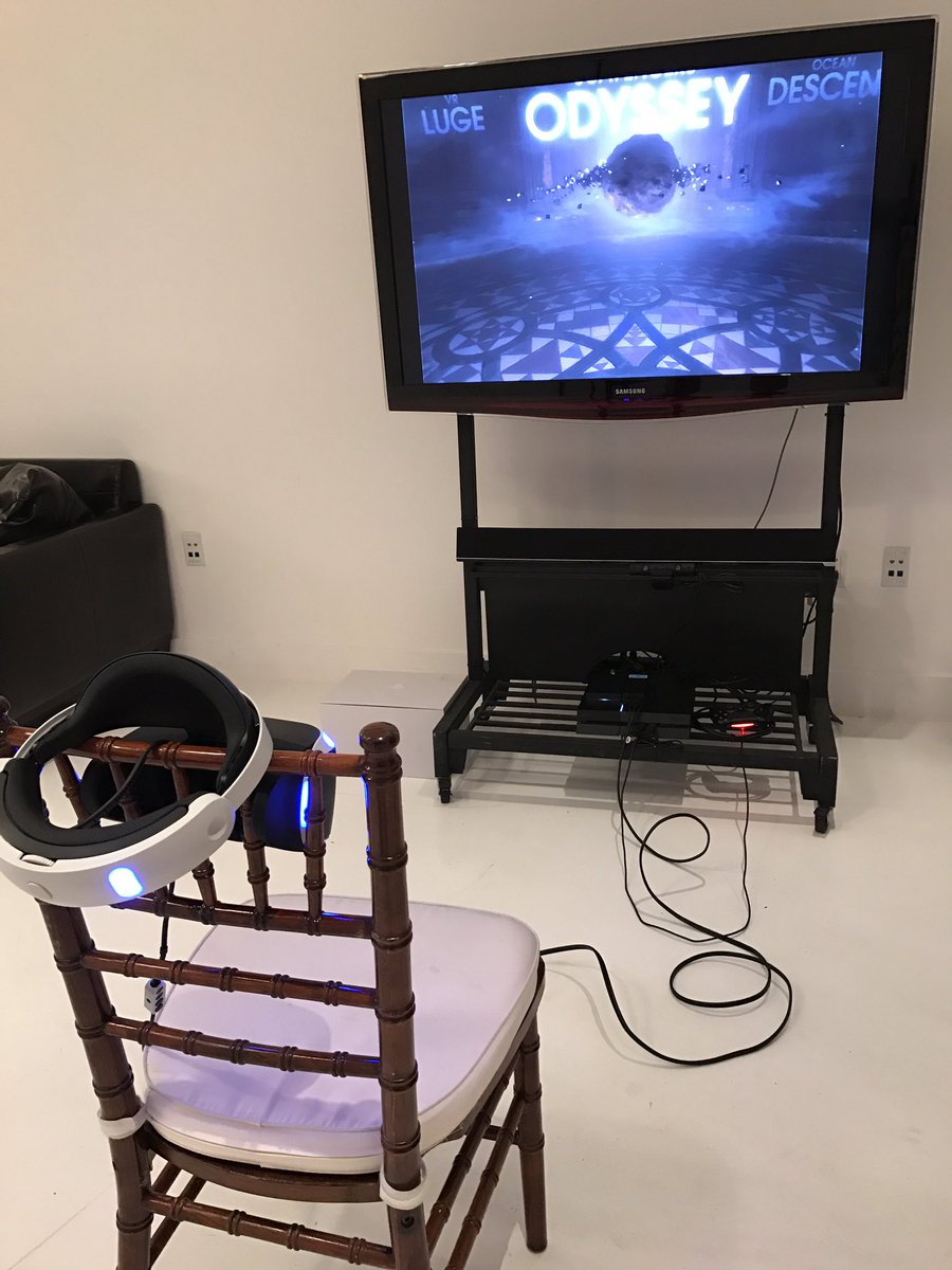 Games2USeattle's tweet photo. #TeamsLaunch are you ready for some PSVR?? https://t.co/k2d5T6Z0eL