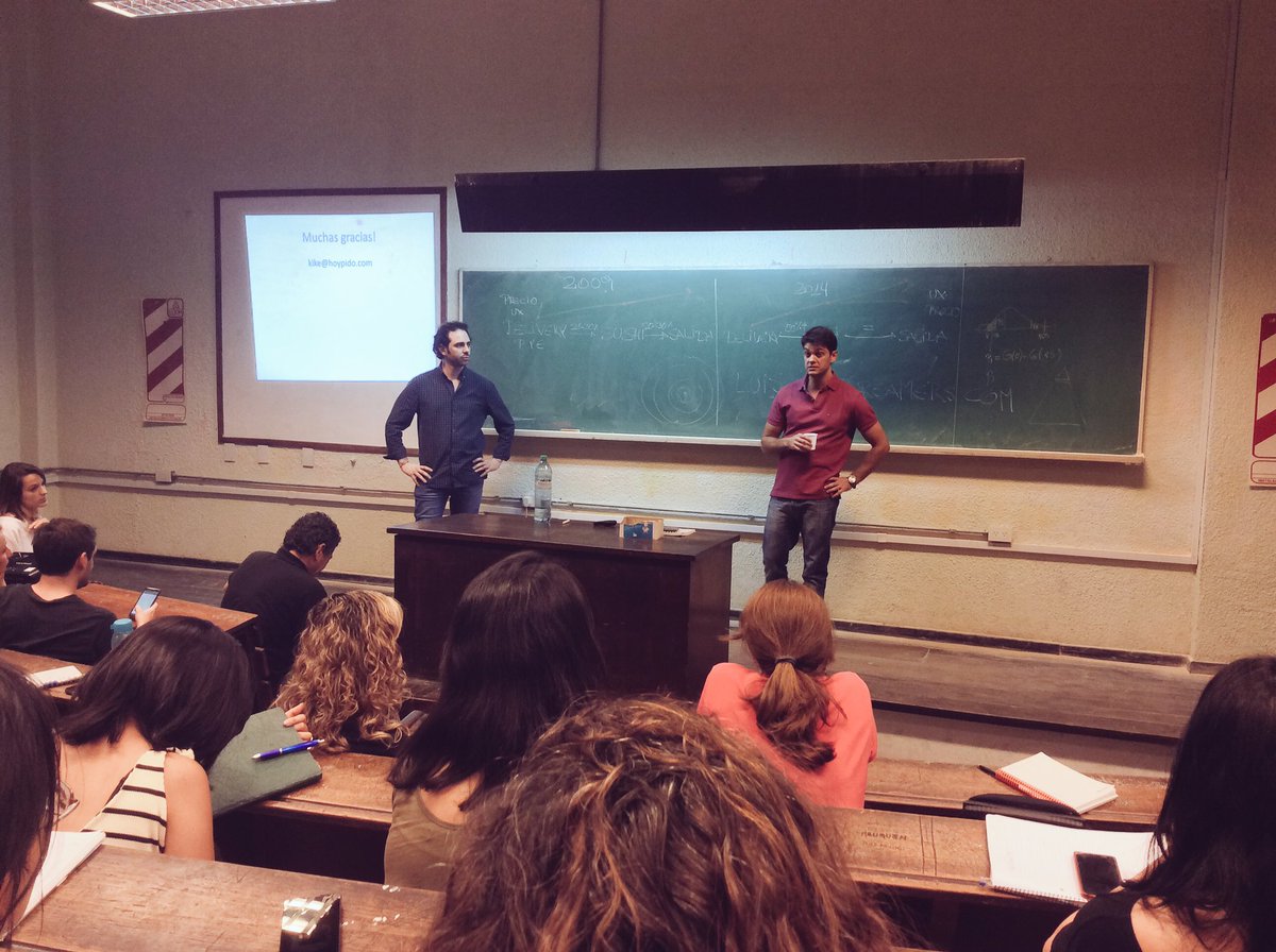 Venir a las clases de <a href="/EmprendingUBA/">Emprending UBA</a> es llenarse de conocimiento e inspiración emprendedora. Un #EmprendING para Oaxaca estaría excelente🇲🇽