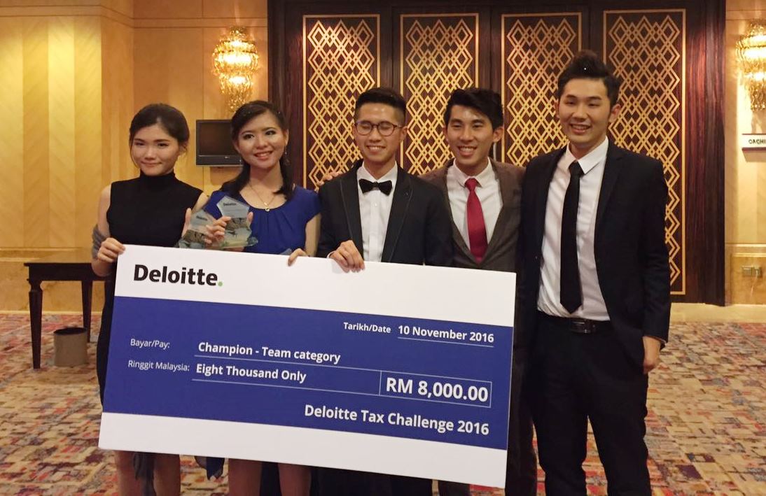 ACCAMalaysia's tweet photo. Heartening to see almost all winners of @DeloitteMY #DTC2016 are #ACCA students! We're so proud of them :) https://t.co/eoEs5e8VTC