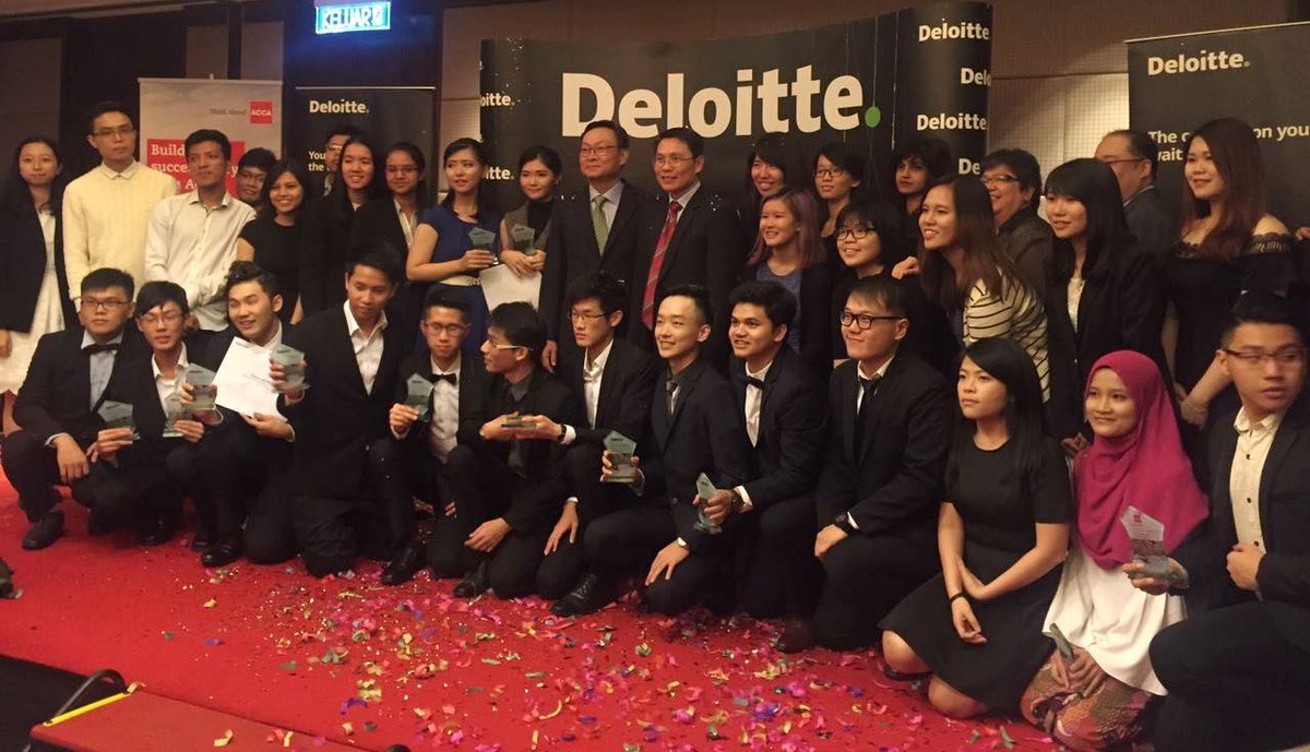 ACCAMalaysia's tweet photo. Heartening to see almost all winners of @DeloitteMY #DTC2016 are #ACCA students! We're so proud of them :) https://t.co/eoEs5e8VTC