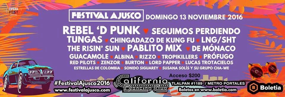 IndiePerformanc's tweet photo. Este domingo tenemos una cita en el @festivalajusco #IndiePerformance Grandes bandas! https://t.co/c45LbQkASG