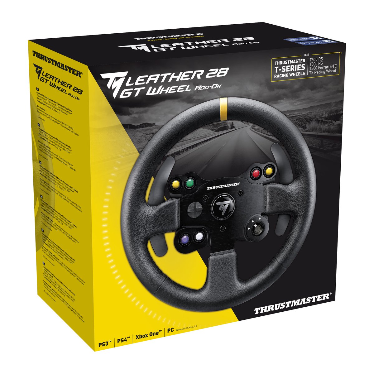 msyincpr's tweet photo. 本日弊社オンラインストア「SWITCH LIFE」にてThrustmaster社のステアリングコントローラー用の交換ハンドル「TM Leather 28 GT Add-On」を発売いたします！全周手縫いレザーステッチです。https://t.co/r4yITJczvW https://t.co/PNj11HQG7j