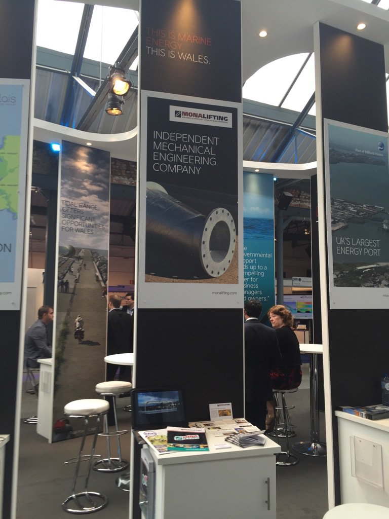 MonaLifting's tweet photo. Thanks  visitors to #OEE2016   .@Mainstay_Marine .@MEPembs .@wavesub .@ukmarinespace  .@mh_port .@TidalLagoon #EnergyWales .@IMechEevents https://t.co/MKWXuvh3ut