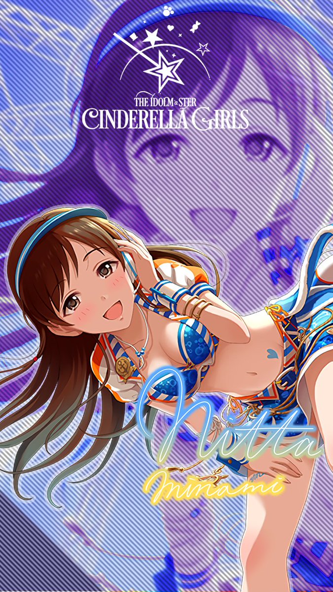 じょにーp Iphone壁紙 夏色の南風 新田美波 デレステ Iphone壁紙デレステ 新田美波 気に入っていただけたら フォロー Rtお願いします