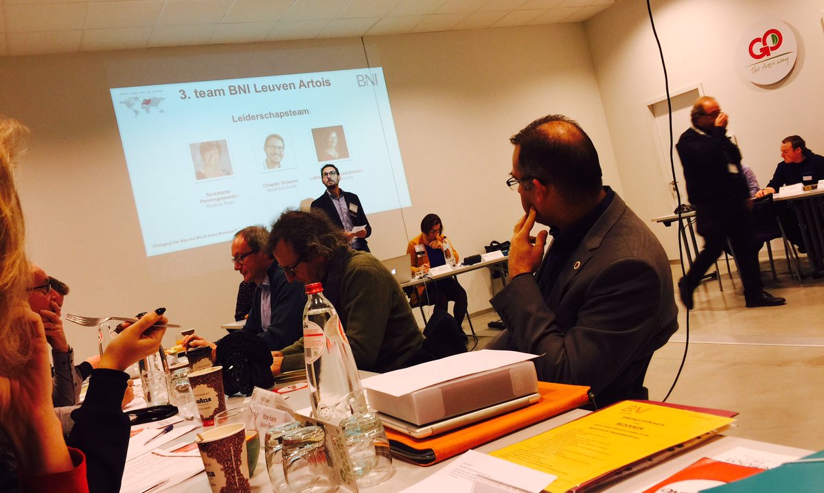 bezoek bij de collega's van BniArtois. Goeie vibe. Bni Leuven Mercator elke woensdag : welkom ! #netwerken #leuven bnimercator.be