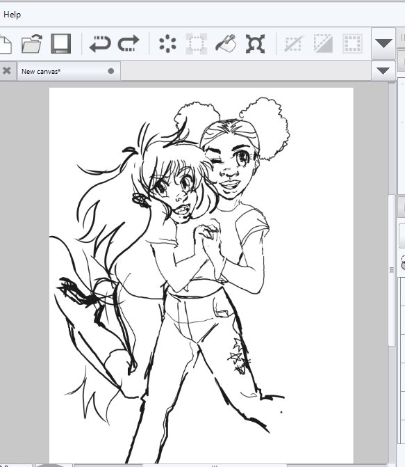 FoxyJazzabelle's tweet photo. #WIP This is homage to my fave indie comic, #EatingVampires, by @LockettDown. Eve of EV & my Asgari, the Iranian werewolf pup girl. https://t.co/TFfyx0kSGm