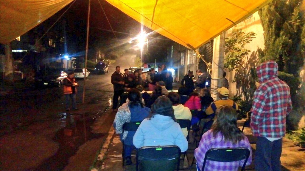 Reunión de seguimiento de Col Héroes de Padierna, <a href="/TlalpanCDMX/">Tlalpan CDMX</a>  con <a href="/SSP_CDMX/">@SSP_CDMX</a>.