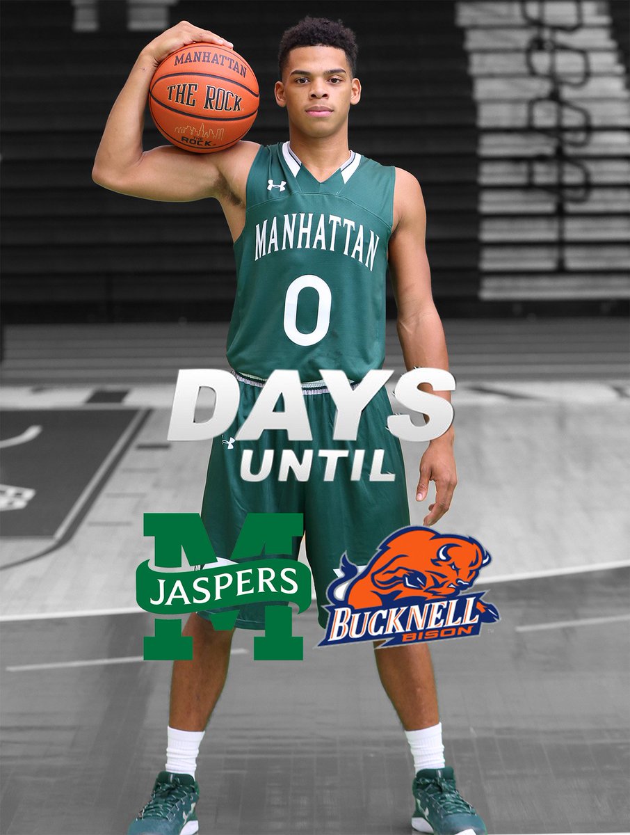 GoJaspers's tweet photo. MBB: #JasperNation can you feel it?!?!?! The 2016-2017 season is here! Na'Quan Council & #ManhattanMBB take on Bucknell tonight! https://t.co/JHVMblo5zJ