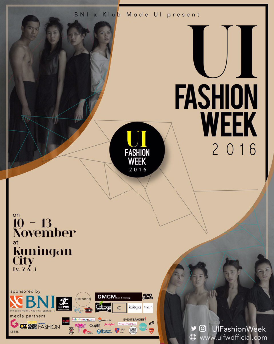 KampusUpdate's tweet photo. Prepare yourself for the #EasternExposure #UIFashionWeek2016 | 10 - 13 Nov'16 at Kuningan City Mall @UIFASHIONWEEK https://t.co/g8WwpVccfg