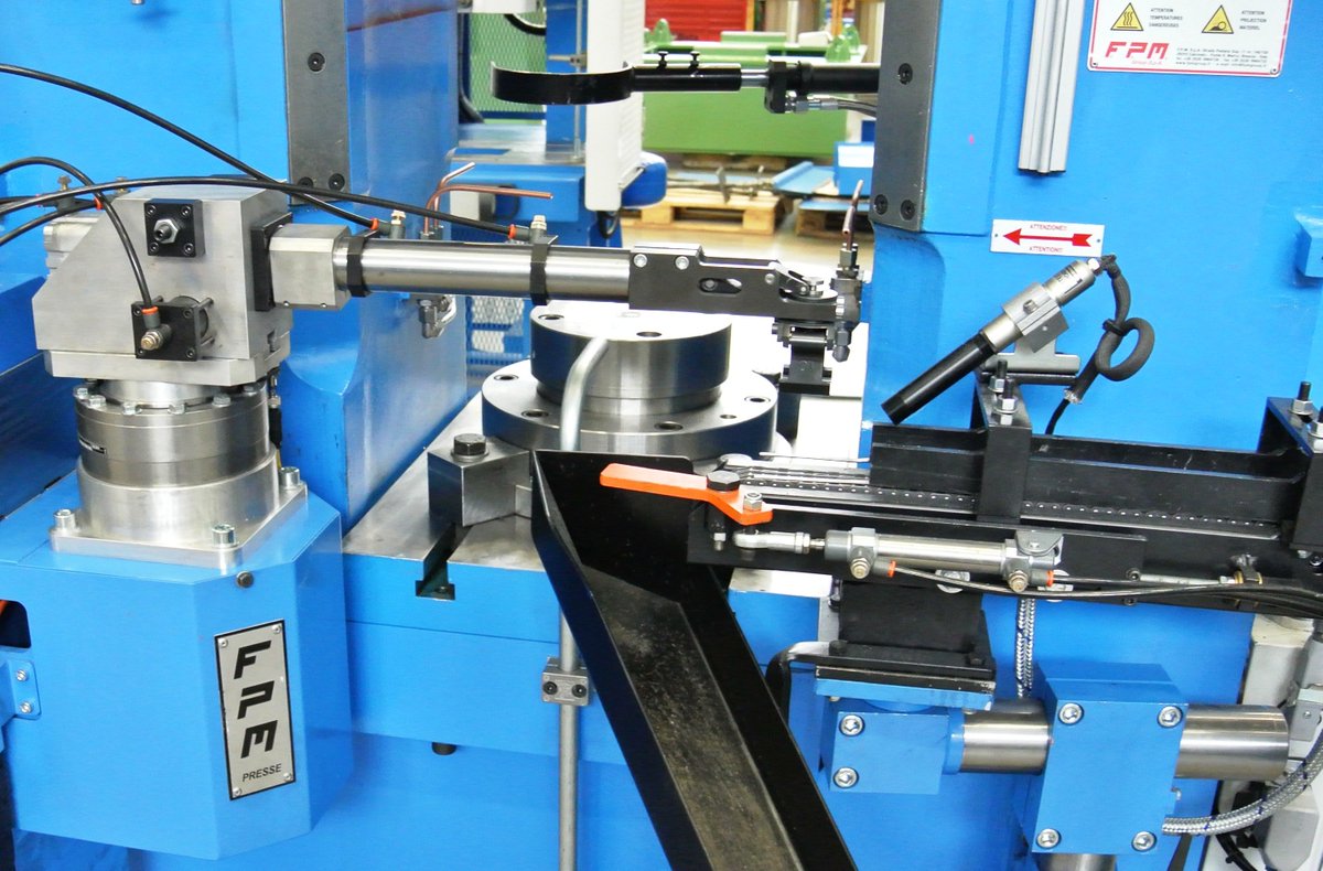 Hot brass stamping equipment and accessories. Helping you production grow #ukmfg