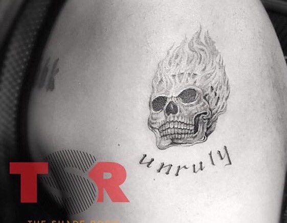 Paradise Artist Retreat : Tattoos : Evil : flame skull
