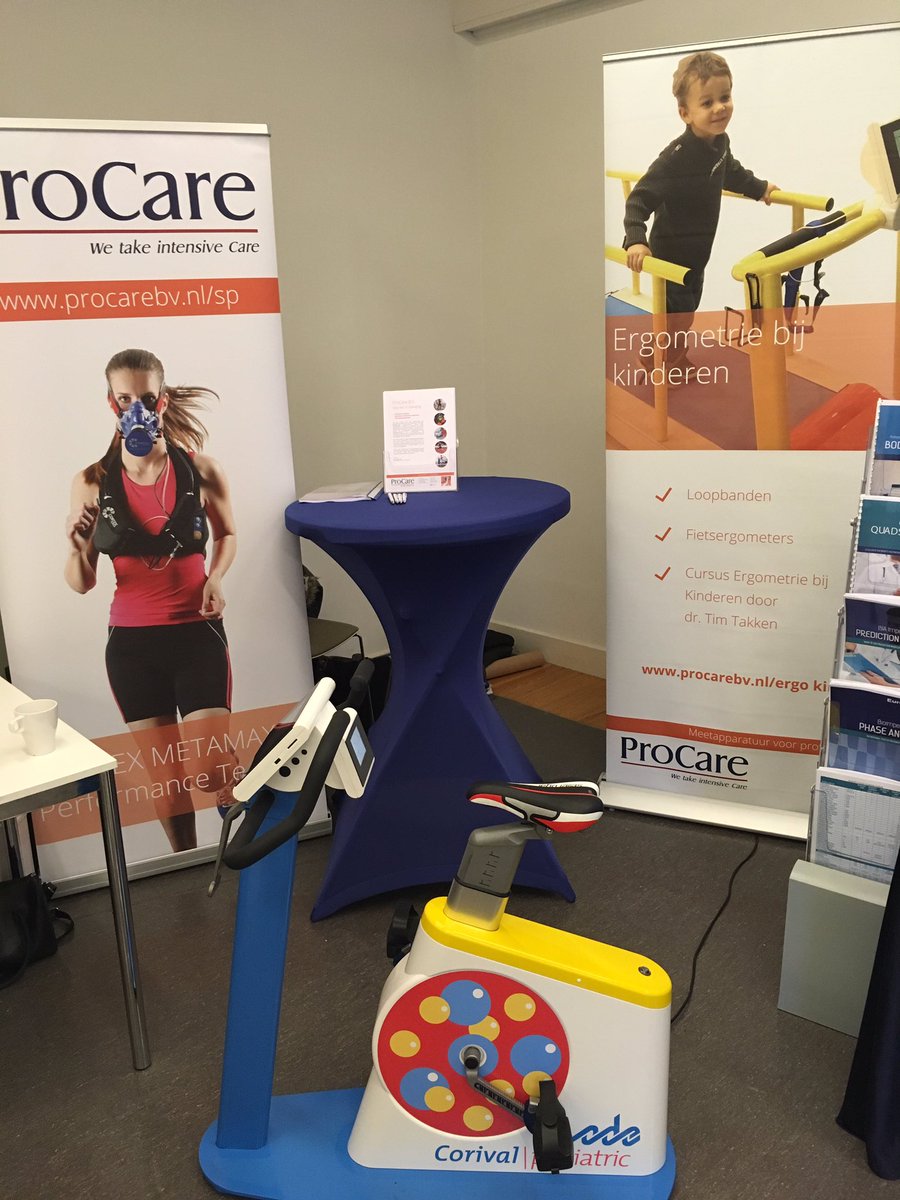 Samen met #Lode_Ergometry en #bikedocter aanwezig op het #ewcpet2016 met de nieuwe Corival Pediatric <a href="/JuliusAcademy/">Julius Academy</a>