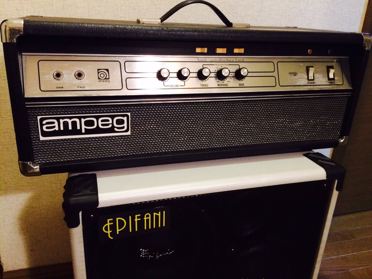 Makoto_Works's tweet photo. 今日はベースの日だそうですね。
という事でマイbassも載せとこう
 #ベースの日
 #プレべ
 #プレシジョン
 #fender
 #bblimited
 #yamaha
 #ampeg
 #v4b
 #epifani
 #サンバースト
 #マジョーラ https://t.co/8ztrASBx3T