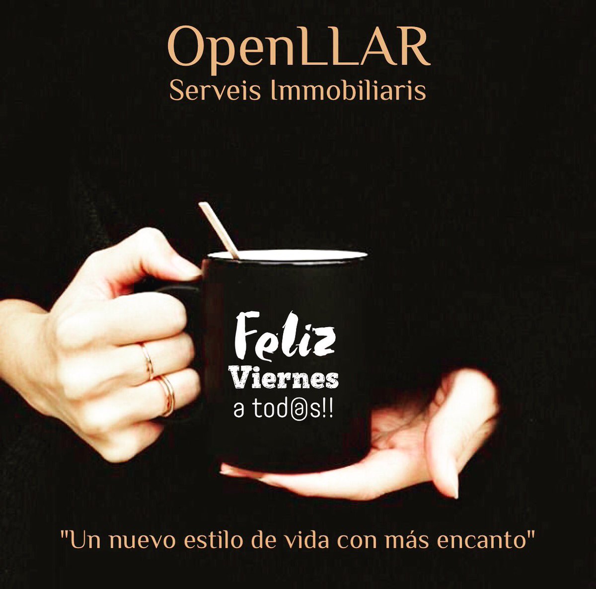 OpenllarCarmen's tweet image. Buenos días y feliz #Viernes! Hora de cumplir los sueños de varias personas. Cooffee y en marcha ☕️😉#openllar #equip