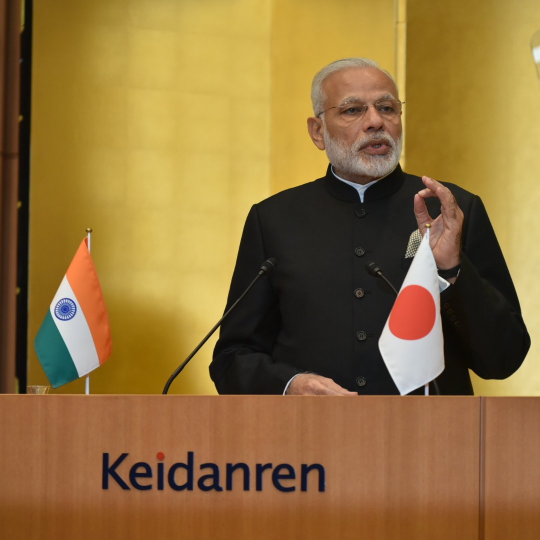‘Strong India – Strong Japan’ will enrich our two nations & will be a stabilising factor in Asia and the world. nm-4.com/d6ky