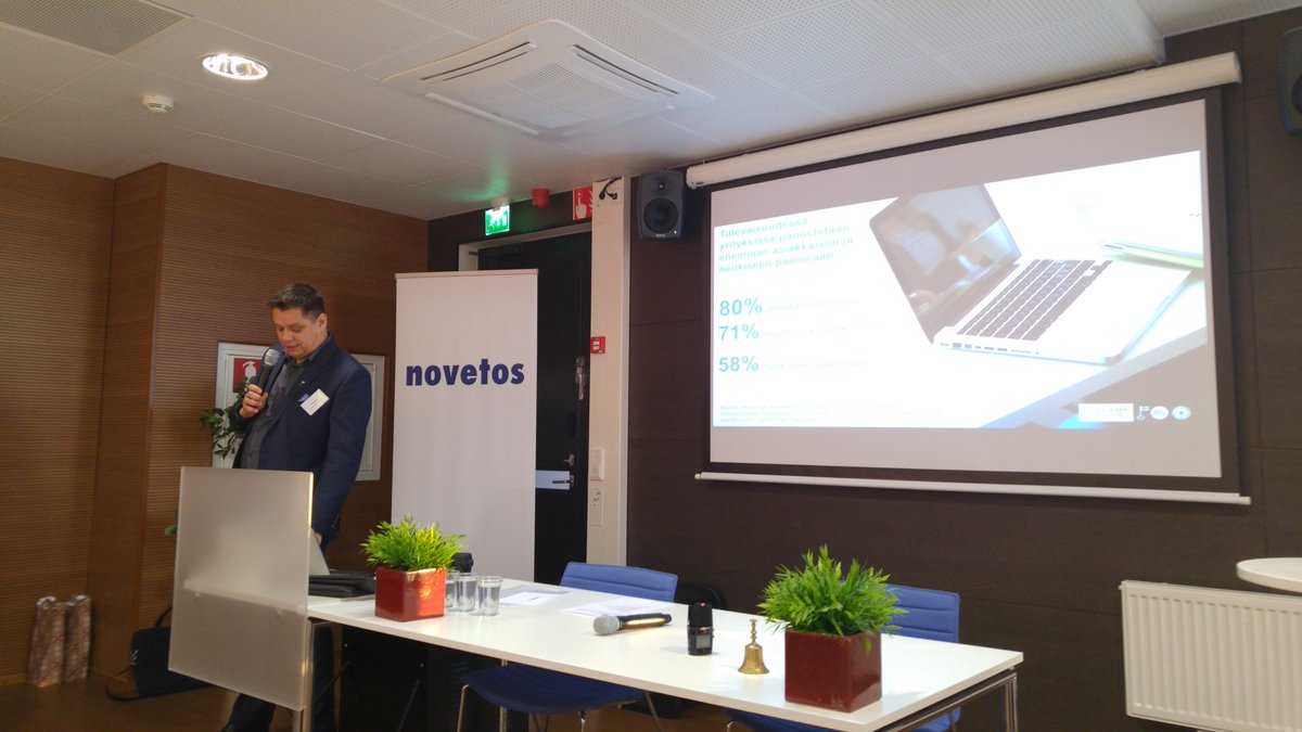 Jokke Eljala: hyvin menestyvät yritykset näkevät paremmin maailman muutokset kuin huonommin menestyvät #työnmurros@novetos