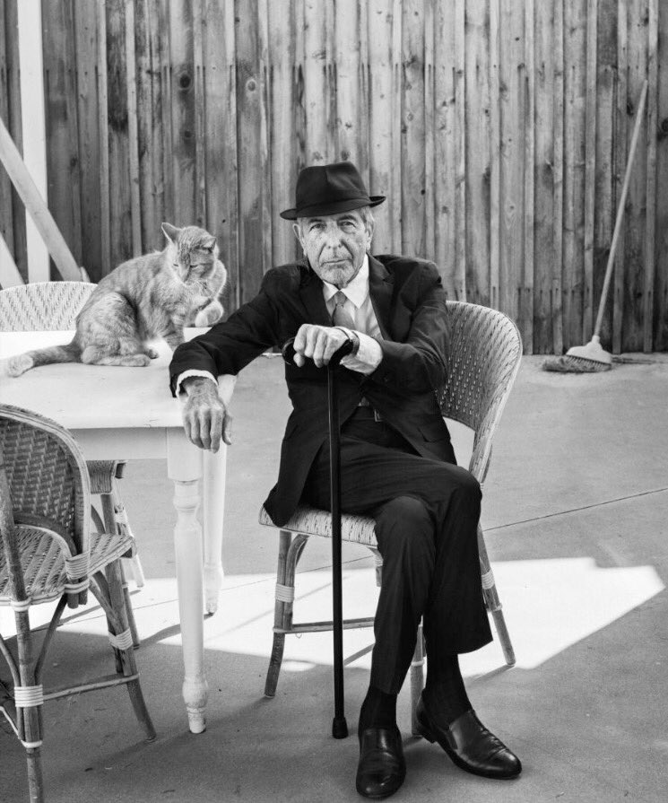 Looks like freedom but it feels like death
It's something in between, I guess
It's closing time . RIP Leonard Cohen.