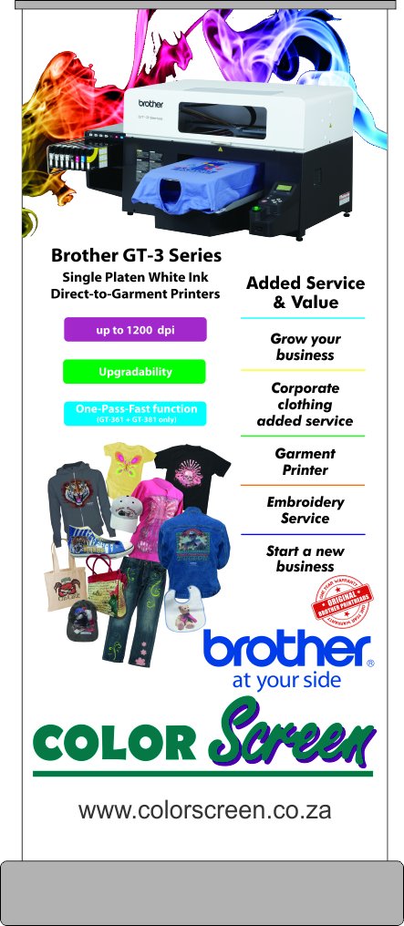 ColorScreenZA's tweet image. #BrotherGT381 installation now complete at @DIGIprint Zambia #DTG @BrotherDTG Happy printing in #Zambia #Digital #PRINTING #tshirts #Shoes