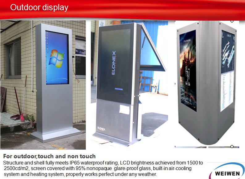 <a href="/UCView/">Guy_A</a> manufacturers of LCD digital signage, LCD advertising players,Touch screen Kiosk, Selfservice terminals,we wan to cooperate with you