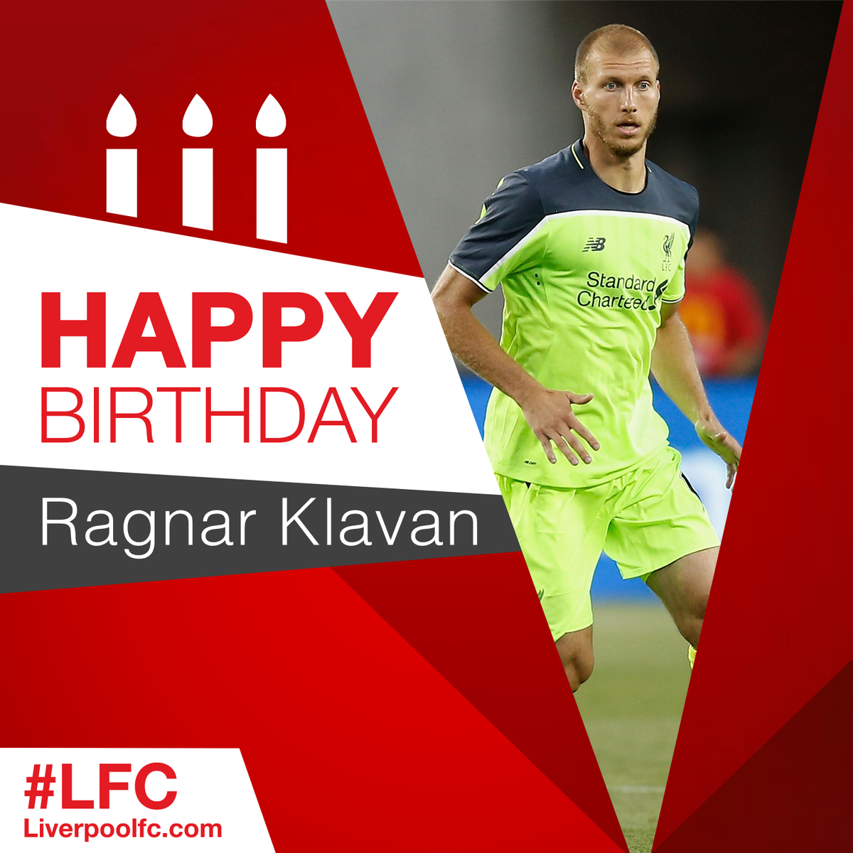 LFC's tweet photo. We hope it's a good one, Ragnar! 🎈 https://t.co/JdvOP5iDjK