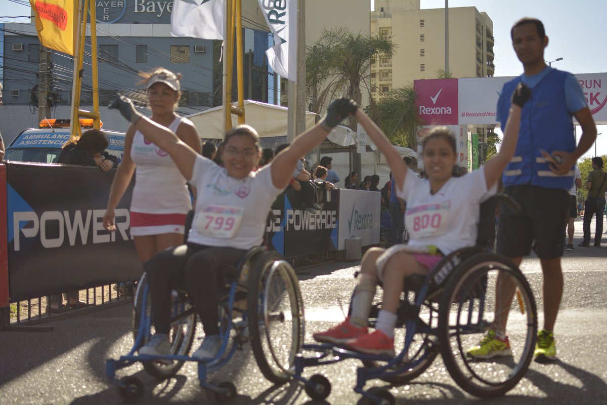 La inclusión también tiene su lugar en la #RexonaWomenRun6K