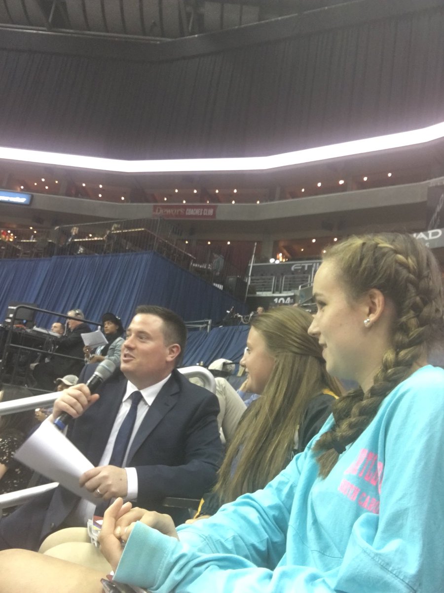 morgan_lattomus's tweet photo. "A few of it" -Me when being interviewed at #WIHS2016 (it was being played on the Jumbotron of which several Olympic riders were watching…) https://t.co/DShpc6JoIo