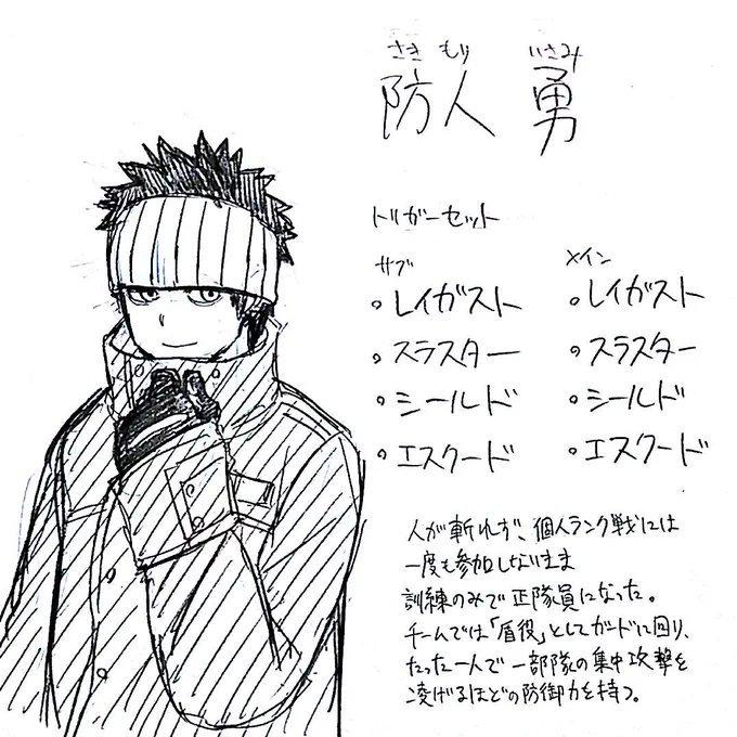 オリジナルボーダー隊員 