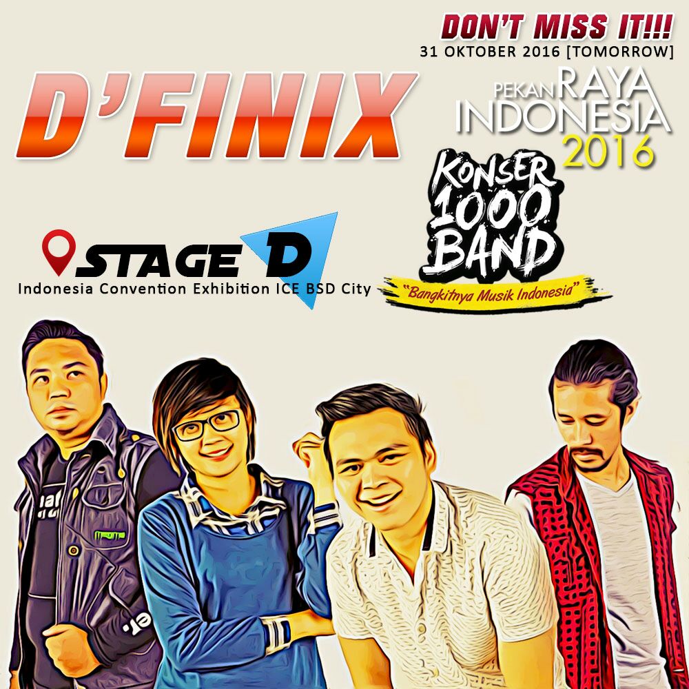Besok jangan lupa yaa gengs <a href="/Dfinix/">DFINIX Band OFFICIAL</a> di ice bsd tanggerang Stgae D 😉😉