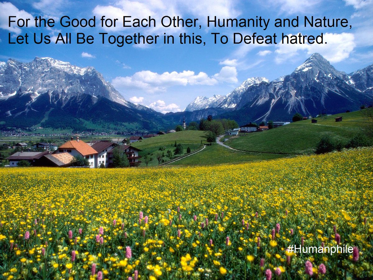 humanphile_'s tweet photo. For the #Good for Each Other, #Humanity and #Nature,
Let Us All Be #Together in this, To #Defeat #hatred
Sincerely,
#Humanphile https://t.co/ThKMe90KVk