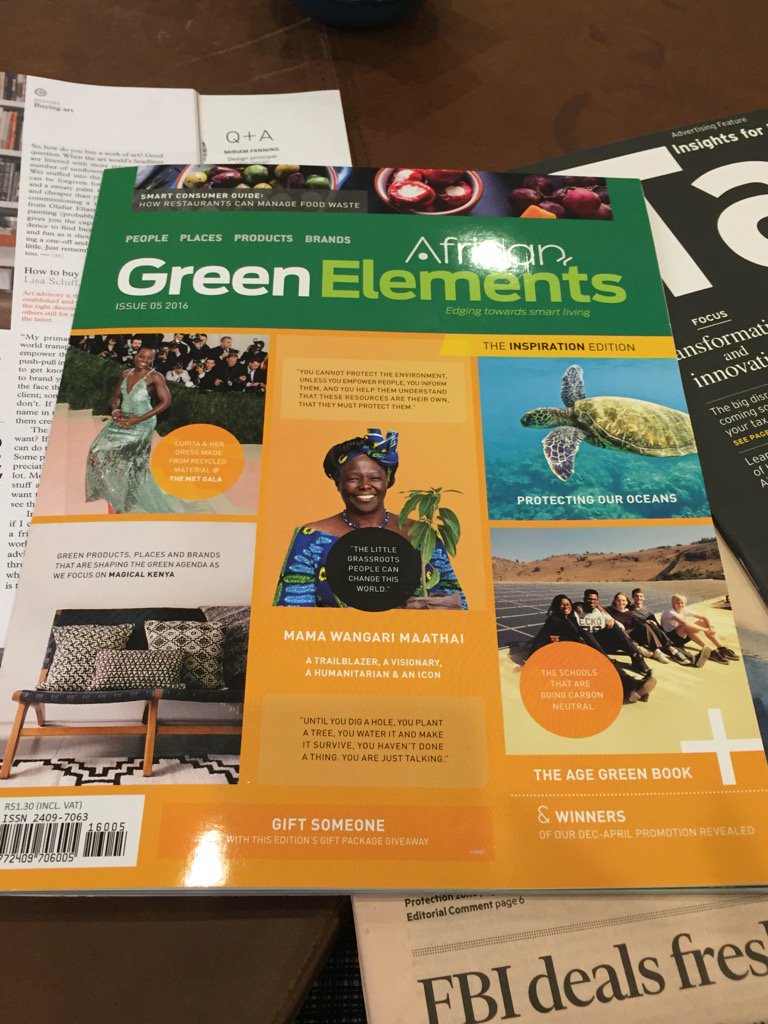 AfricanGreenmag's tweet photo. Whilst in-stores, grab a copy of @AfricanGreenmag at @exclusivescoza stores nationwide incl Hyde Park @MagicalKenya https://t.co/N3LhWrNHrJ
