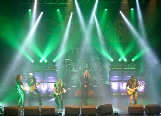 The tour is well underway....don't forget to stick around for Saxon's encore...you never know who might pop up on stage...